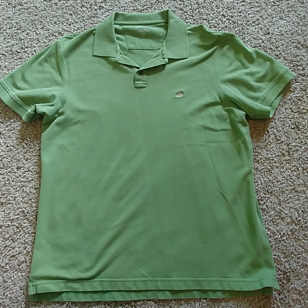 BR light green polo